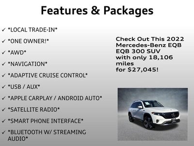 2022 Mercedes-Benz EQB EQB 300