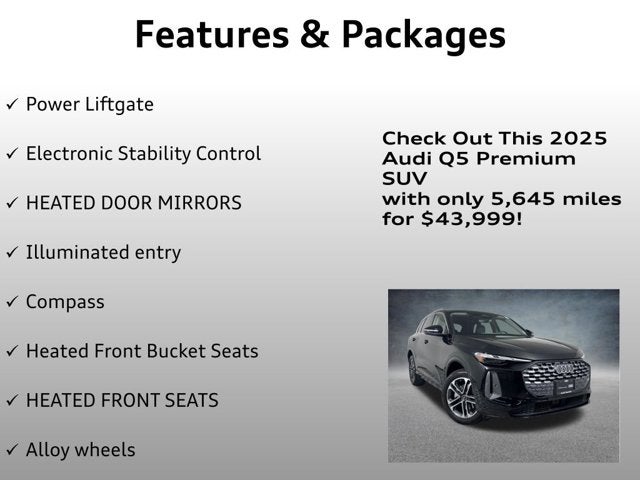 2025 Audi Q5 Premium