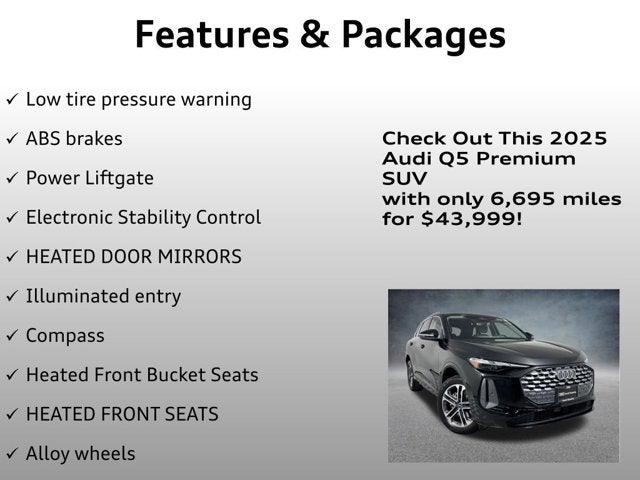 2025 Audi Q5 Premium