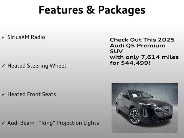 2025 Audi Q5 Premium