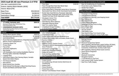 2025 Audi Q5 Premium