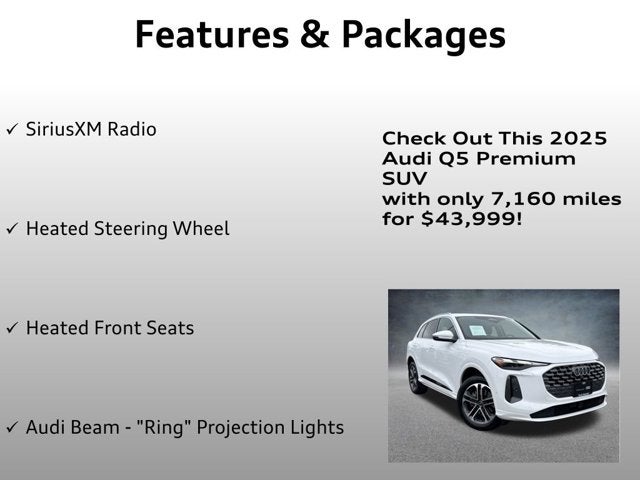 2025 Audi Q5 Premium