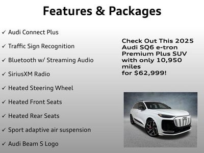 2025 Audi SQ6 e-tron Premium Plus