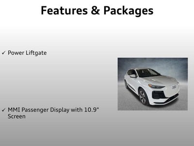 2025 Audi Q6 e-tron Prestige