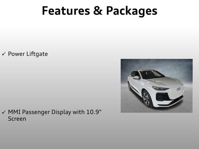 2025 Audi Q6 e-tron Prestige