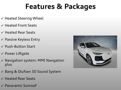2025 Audi Q6 e-tron Prestige