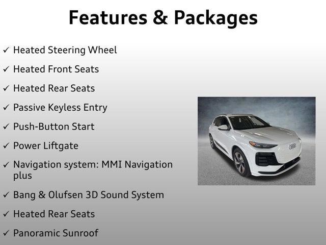 2025 Audi Q6 e-tron Prestige