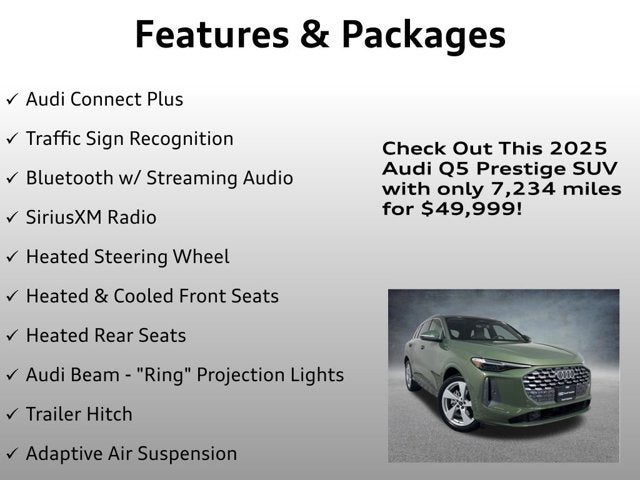 2025 Audi Q5 Prestige