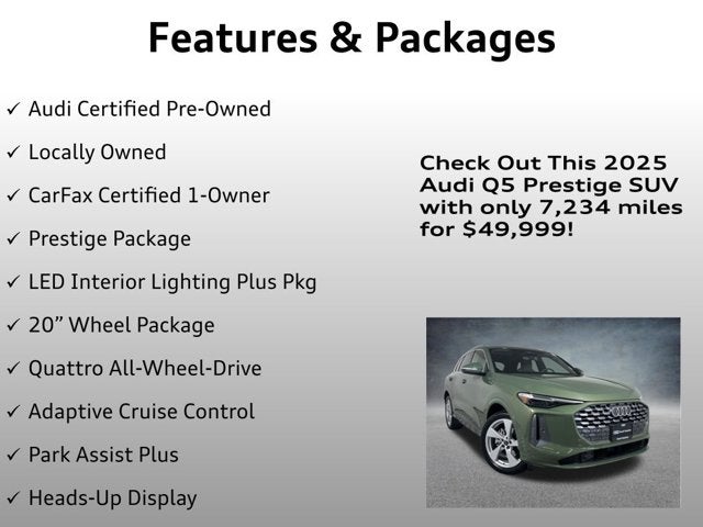 2025 Audi Q5 Prestige