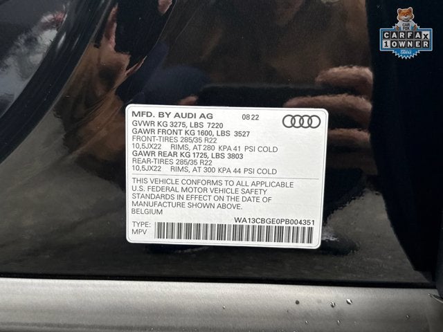 2023 Audi e-tron S Sportback Prestige