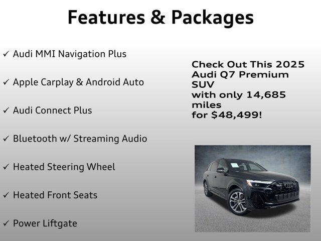 2025 Audi Q7 Premium