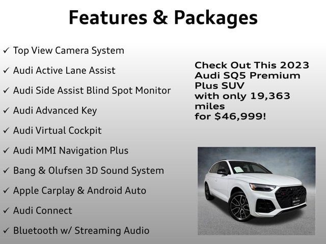 2023 Audi SQ5 Premium Plus