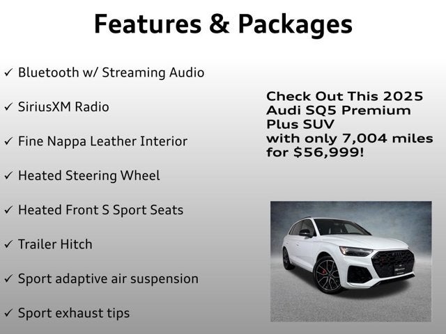2025 Audi SQ5 Premium Plus
