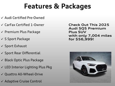 2025 Audi SQ5 Premium Plus