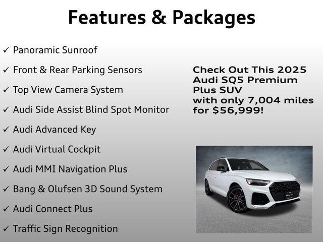 2025 Audi SQ5 Premium Plus