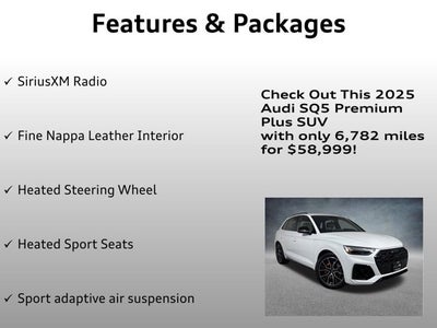 2025 Audi SQ5 Premium Plus