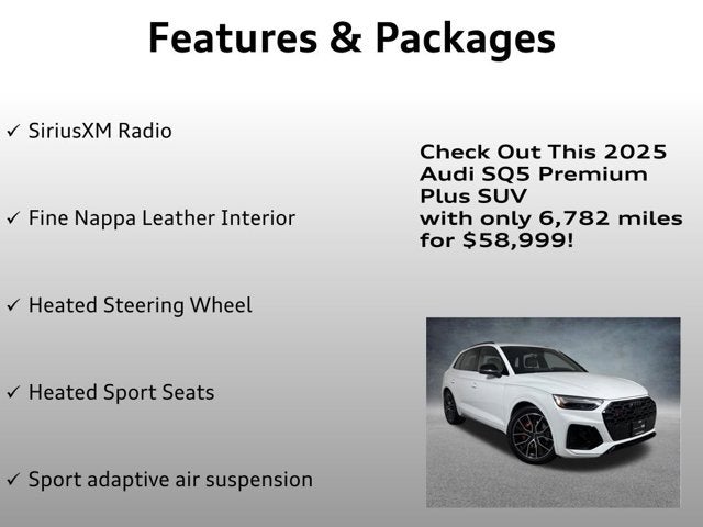2025 Audi SQ5 Premium Plus