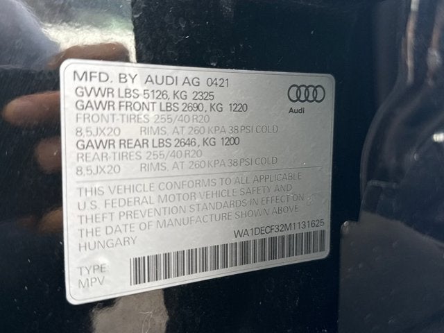 2021 Audi Q3 S line Premium