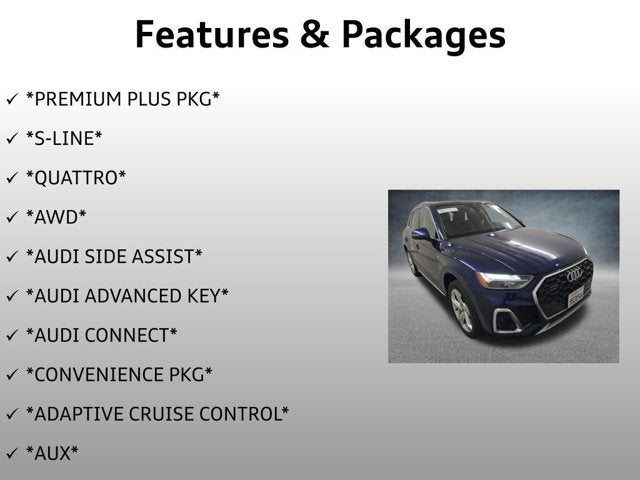 2022 Audi Q5 S line Premium Plus