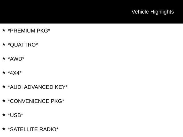 2018 Audi Q3 2.0T Premium
