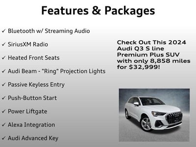2024 Audi Q3 S line Premium Plus