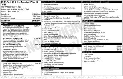 2024 Audi Q3 S line Premium Plus
