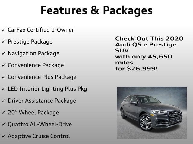 2020 Audi Q5 Prestige