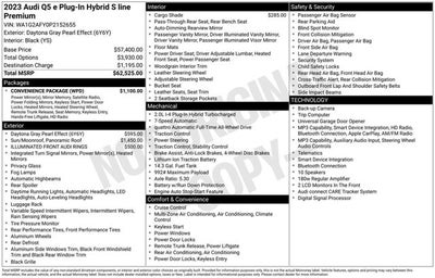 2023 Audi Q5 S line Premium