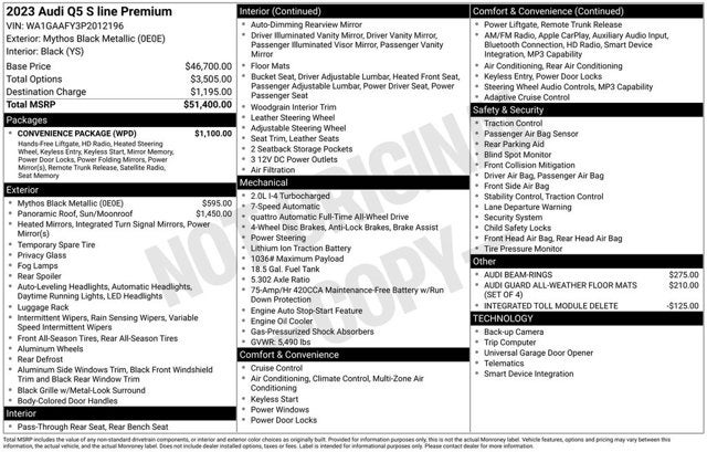 2023 Audi Q5 S line Premium