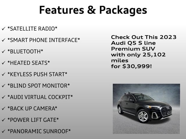 2023 Audi Q5 S line Premium