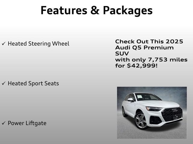 2025 Audi Q5 S line Premium