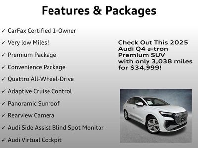 2025 Audi Q4 e-tron Premium