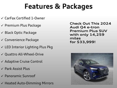 2024 Audi Q4 e-tron Premium Plus