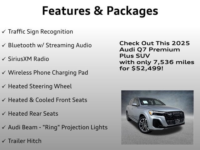 2025 Audi Q7 Premium Plus