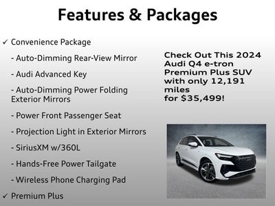 2024 Audi Q4 e-tron Premium Plus