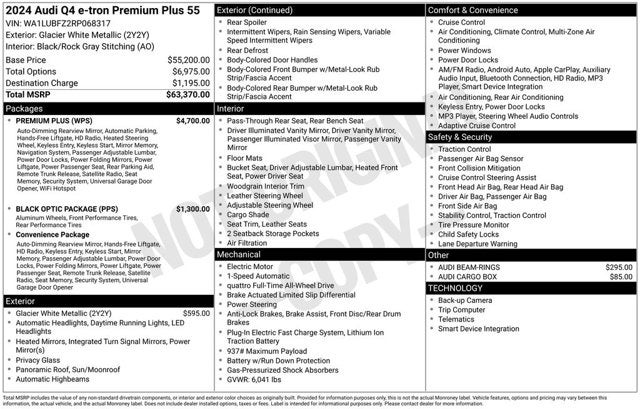 2024 Audi Q4 e-tron Premium Plus