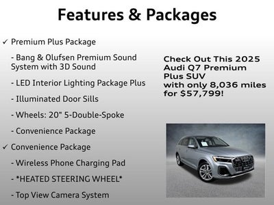 2025 Audi Q7 Premium Plus