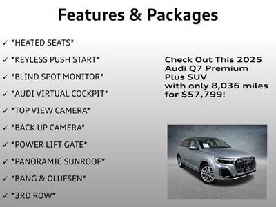 2025 Audi Q7 Premium Plus