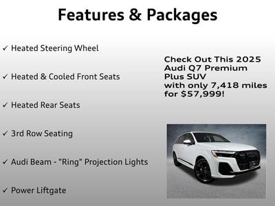 2025 Audi Q7 Premium Plus