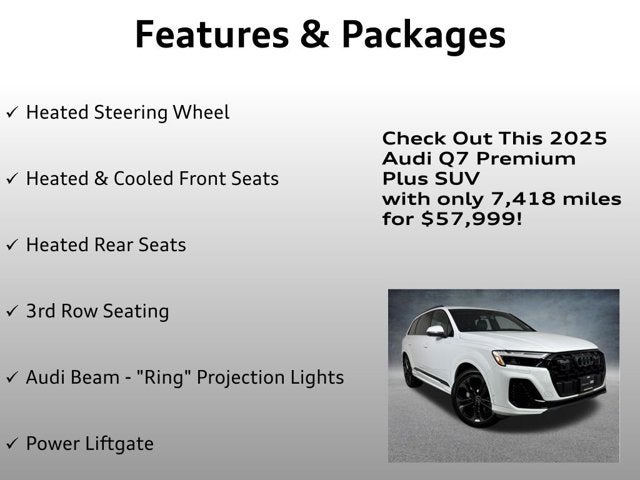 2025 Audi Q7 Premium Plus
