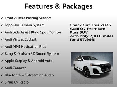 2025 Audi Q7 Premium Plus
