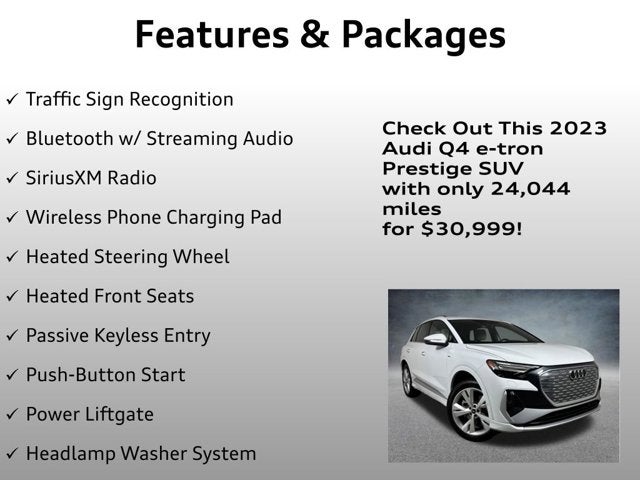 2023 Audi Q4 e-tron Prestige