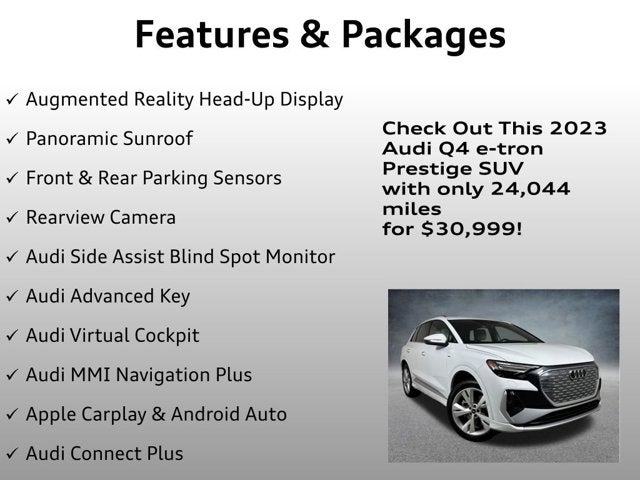 2023 Audi Q4 e-tron Prestige