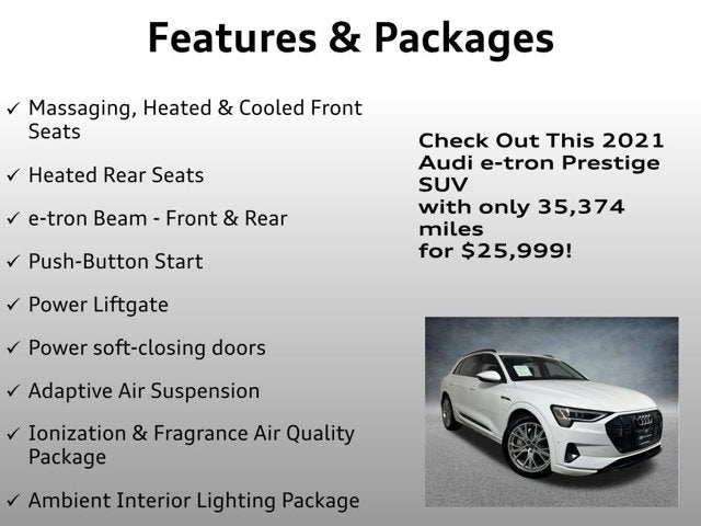2021 Audi e-tron Prestige