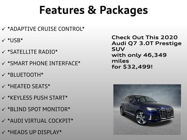 2020 Audi Q7 Prestige