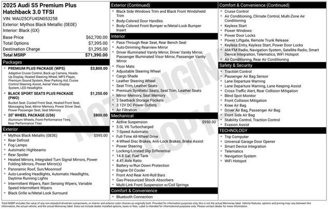 2025 Audi S5 Premium Plus