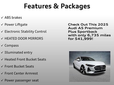 2025 Audi A5 Premium Plus