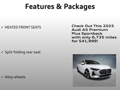 2025 Audi A5 Premium Plus