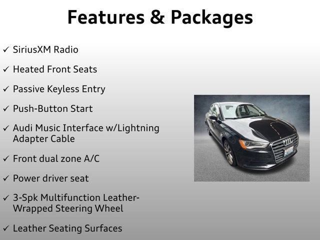 2016 Audi A3 2.0T Premium