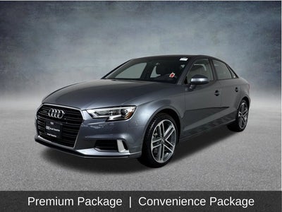 2018 Audi A3 Sedan Premium